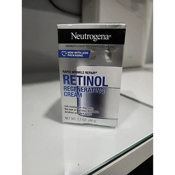 Neutrogena Rapid Wrinkle Repair Retinol Regenerating Cream 1.7oz./48g NEW - Picture 1 of 4